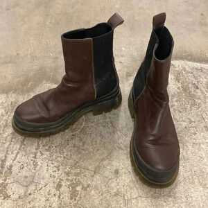 Maguire  burgundy chelsea boots